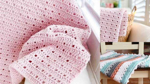 76+ Crochet Baby Blanket Patterns Easy Free