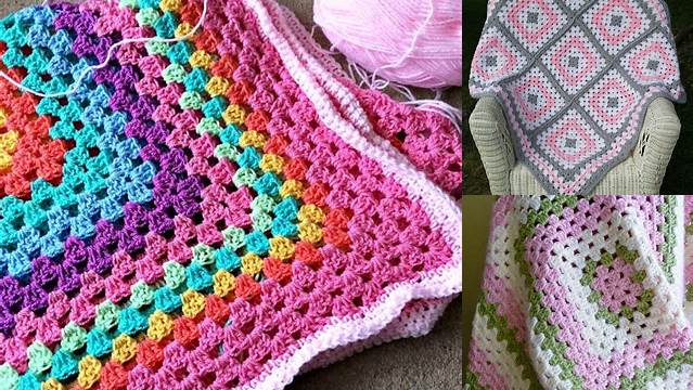 45+ Crochet Baby Blanket Patterns Granny Squares