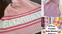 79+ Crochet Baby Blanket Patterns With Name