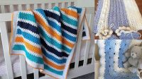 96+ Crochet Baby Boy Blankets