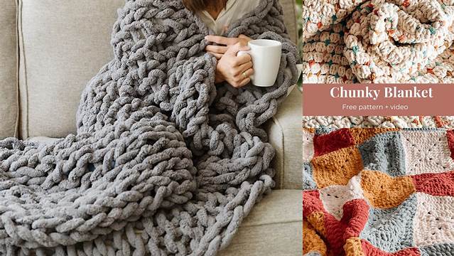 62+ Crochet Blanket Chunky Yarn