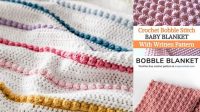 35+ Crochet Blanket Pattern Bobble