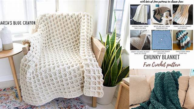 31+ Crochet Blanket Pattern Bulky