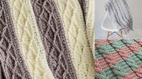 78+ Crochet Blanket Pattern Cable