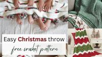 56+ Crochet Blanket Pattern Christmas