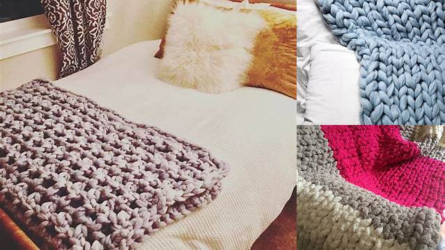 61+ Crochet Blanket Pattern For Jumbo Yarn