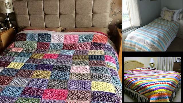 65+ Crochet Blanket Pattern For Single Bed