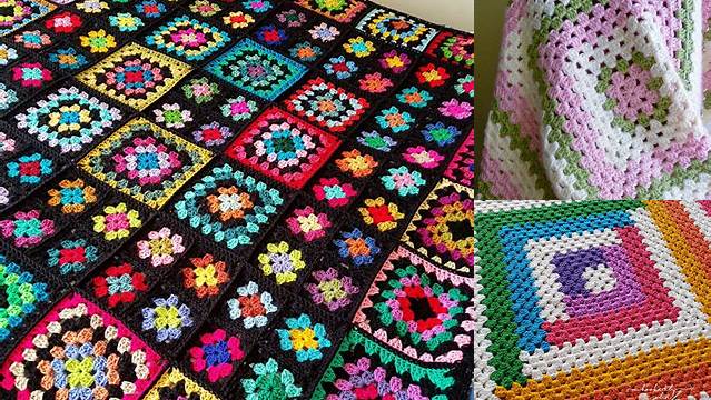 38+ Crochet Blanket Pattern Granny