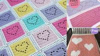 36+ Crochet Blanket Pattern Heart