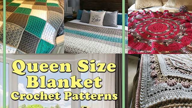 94+ Crochet Blanket Pattern Queen Size