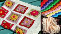 20+ Crochet Blanket Pattern Retro