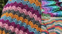 47+ Crochet Blanket Pattern Ripple