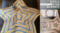 3+ Crochet Blanket Pattern Star