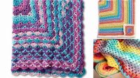 50+ Crochet Blanket Pattern Start In The Middle