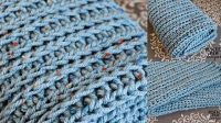 18+ Crochet Blanket Pattern That Looks Like Knit