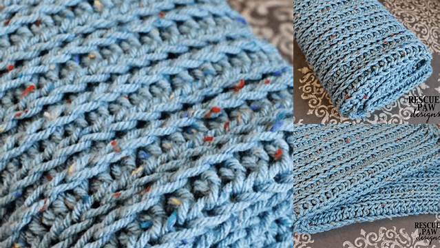 18+ Crochet Blanket Pattern That Looks Like Knit