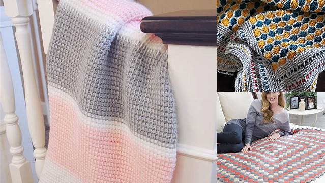 50+ Crochet Blanket Pattern Tunisian