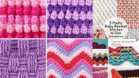 62+ Crochet Blanket Pattern With Different Stitches