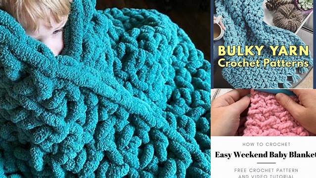 10+ Crochet Blanket Pattern With Super Bulky Yarn