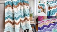 93+ Crochet Blanket Pattern Zig Zag