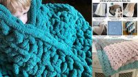 75+ Crochet Blanket Patterns Bulky Yarn