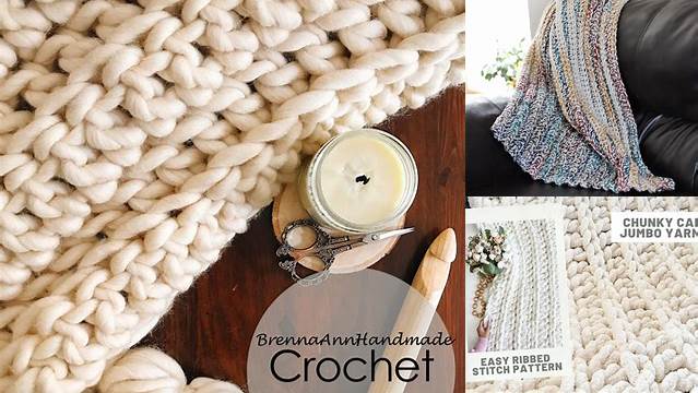 92+ Crochet Blanket Patterns Chunky Yarn