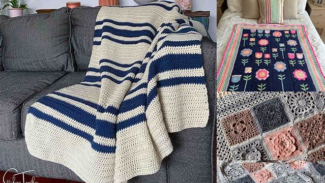 18+ Crochet Blanket Patterns Etsy