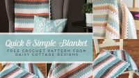 66+ Crochet Blanket Patterns Fast