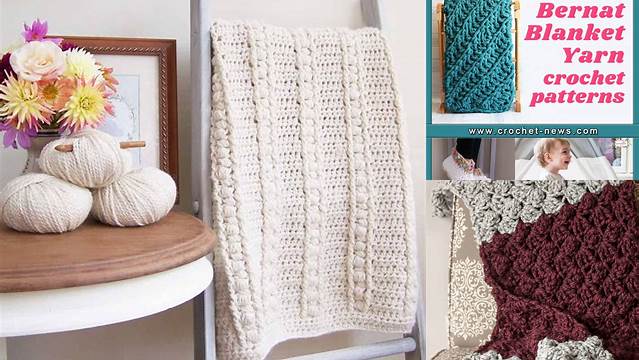 21+ Crochet Blanket Patterns For Bulky Yarn