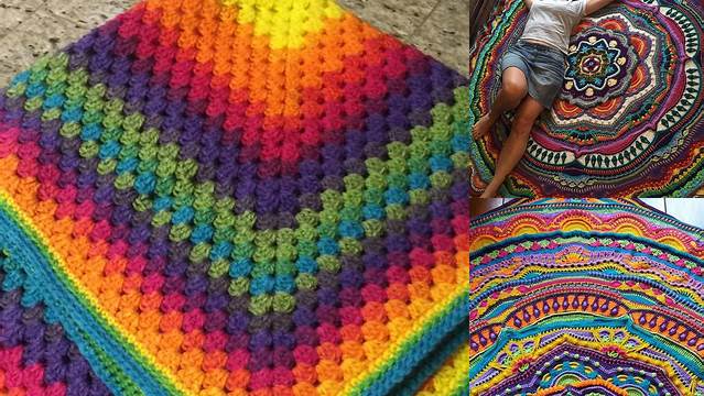 25+ Crochet Blanket Patterns For Mandala Yarn