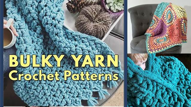 98+ Crochet Blanket Patterns For Super Bulky Yarn