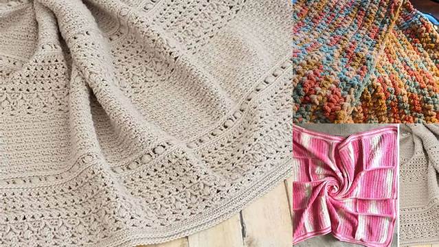 43+ Crochet Blanket Patterns For Thin Yarn