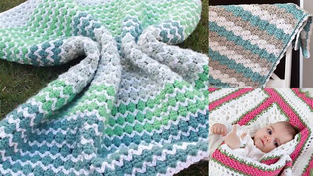 75+ Crochet Blanket Patterns Free Baby