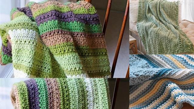 30+ Crochet Blanket Patterns Free One Color