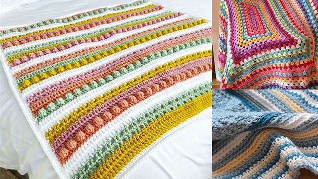 73+ Crochet Blanket Patterns Free Uk