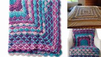 99+ Crochet Blanket Patterns From The Middle