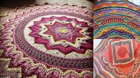 8+ Crochet Blanket Patterns Mandala