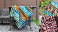 23+ Crochet Blanket Patterns Mosaic