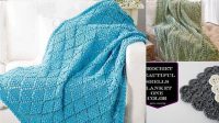 19+ Crochet Blanket Patterns One Color