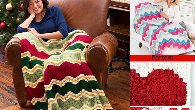 9+ Crochet Blanket Patterns Red Heart