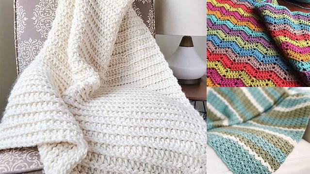 5+ Crochet Blanket Patterns Simple