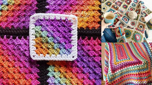 30+ Crochet Blanket Patterns Squares