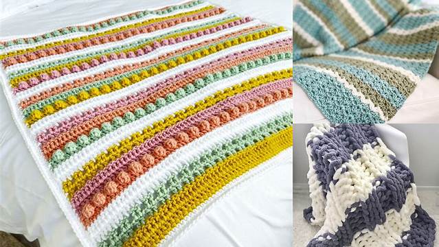 6+ Crochet Blanket Patterns That Don T Use A Lot Of Yarn