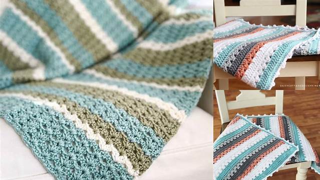 86+ Crochet Blanket Patterns That Work Up Fast