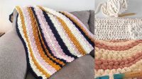 6+ Crochet Blanket Patterns Thick Yarn