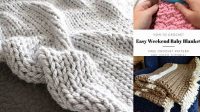 72+ Crochet Blanket Patterns Using Bulky Yarn