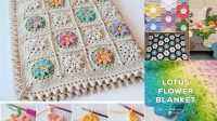 29+ Crochet Blanket Patterns With Flowers