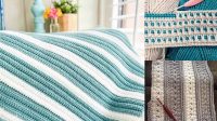 40+ Crochet Blanket Patterns With Two Colors