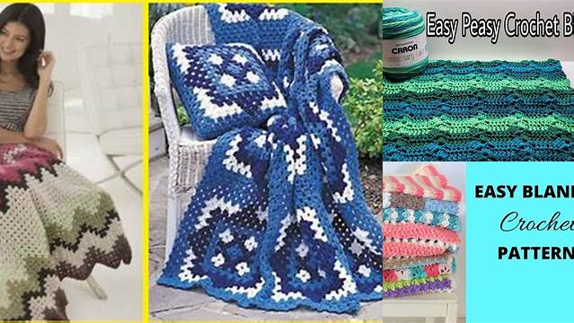 75+ Crochet Blanket Patterns Youtube