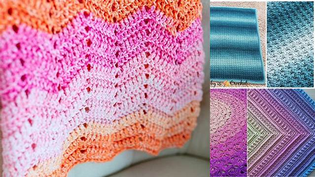 62+ Crochet Blanket With Ombre Yarn